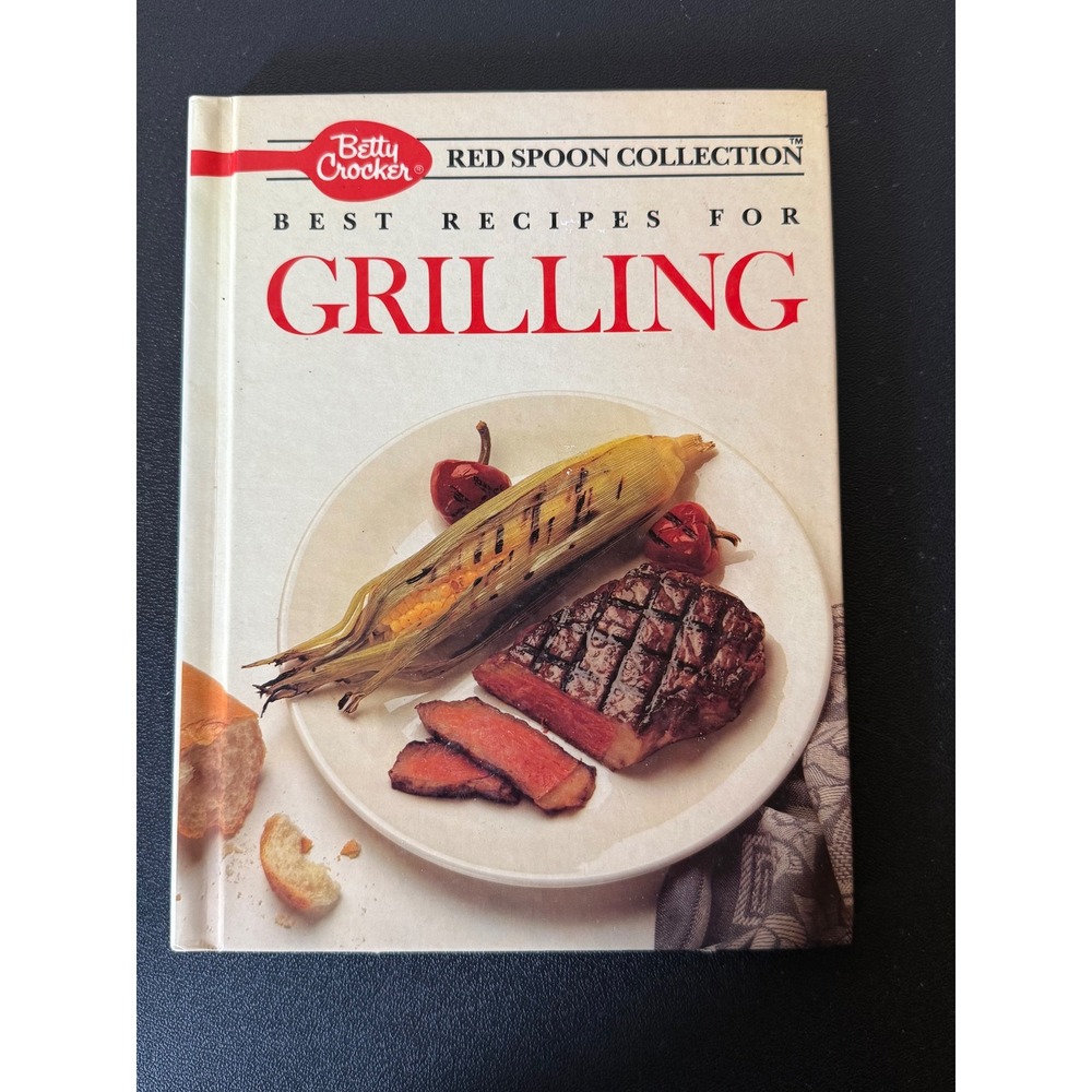Betty Crocker‎ Red Spoon Collection Best Recipes for Grilling Hardcover Cookbook